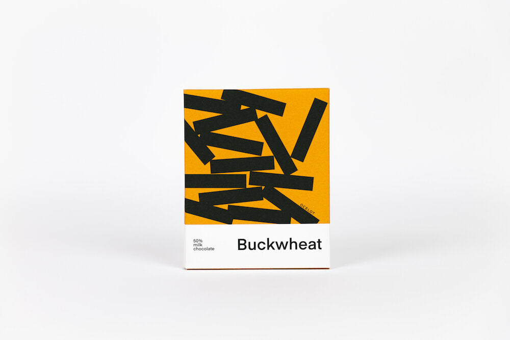 Toasted Buckwheat - 55% Dark Milk Chocolate