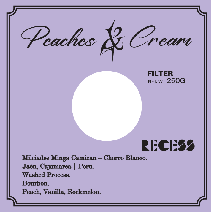 Peaches & Cream | Milciades Minga Camizan | Chorro Blanco